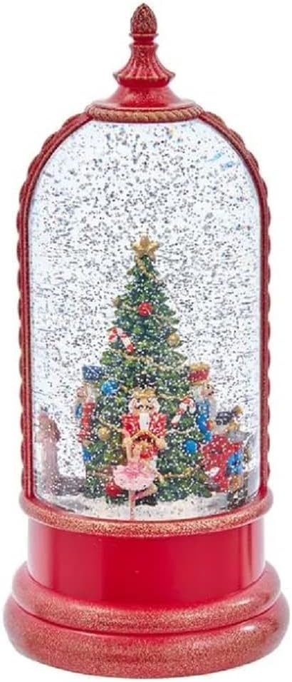 10.8 in Musical Nutcracker Water Lantern, Battery or USB