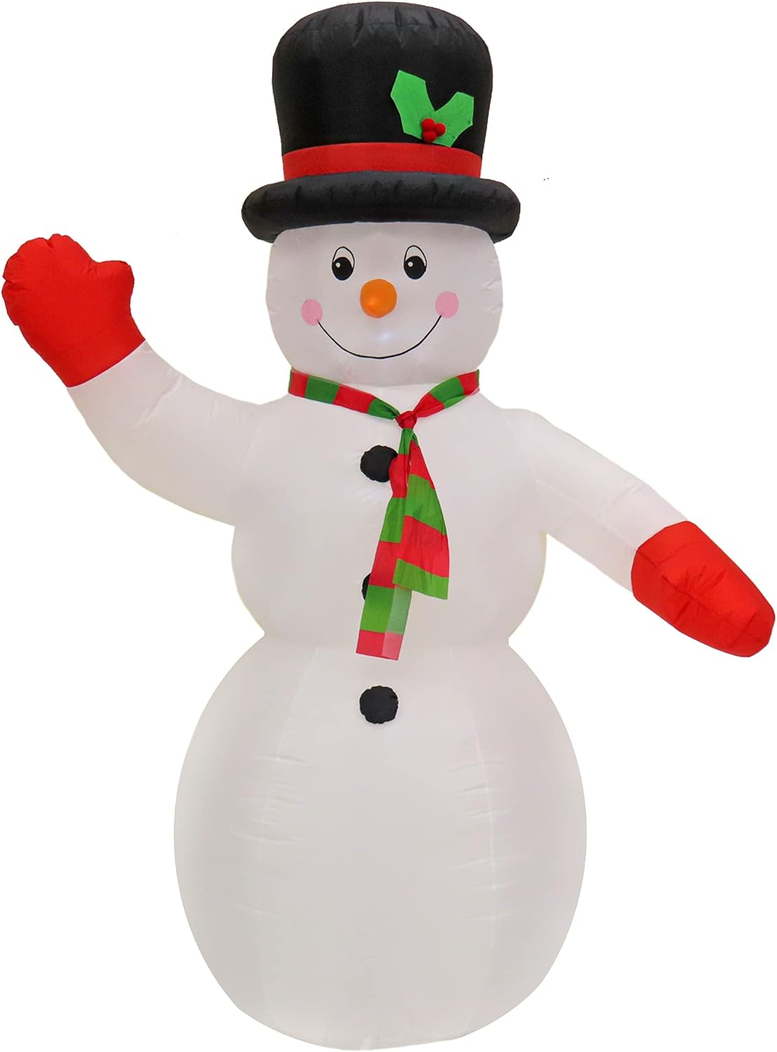 Cheerful Snowman Christmas Lawn Inflatable