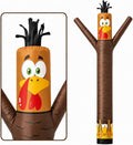 20 ft Turkey Tube Man Inflatable, Thanksgiving Dancer