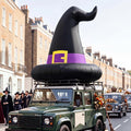 7 ft Trunk or Treat Witch Hat Car Inflatable with LEDs