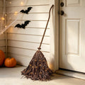 5.2 ft Light-Up Witch's Broom Halloween Decor