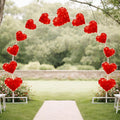 10 ft Wedding Heart Light Arch with Flash Modes