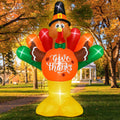 14 ft Thanksgiving Turkey Inflatable, Self-Inflating